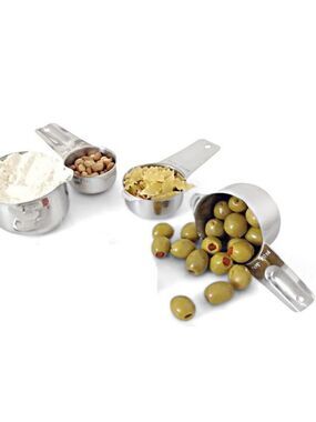 Stainless Steel 4 piece measuring cup set